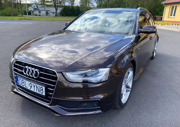 Audi A4 cena 66500 przebieg: 150000, rok produkcji 2015 z Bolesławiec małe 92